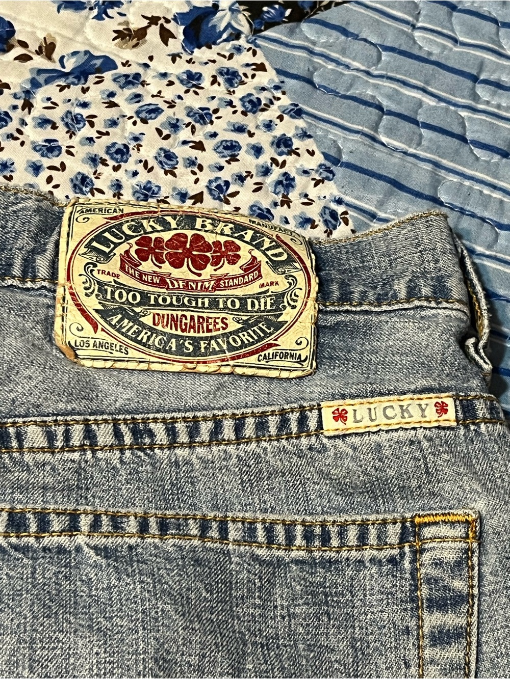 Lucky Brand Jeans Vintage Made in USA Mens 34/32